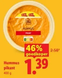 Aanbieding: Hummus pikant