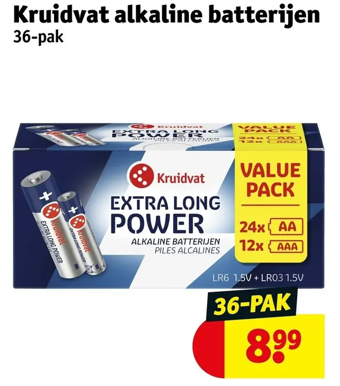 Promotie: Alkaline batterijen