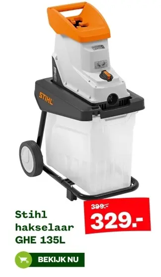 Aanbieding: Hakselaar GHE 135L
