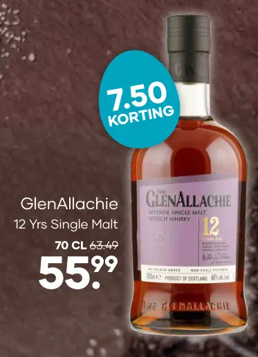 Aanbieding: GlenAllachie 12 Yrs Single Malt