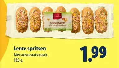 Aanbieding: Lente spritsen