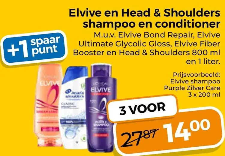 Aanbieding: Shampoo en conditioner
