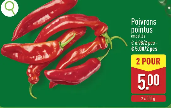 Offre: Poivrons pointus