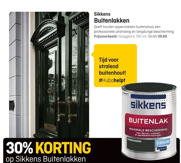 Aanbieding: Sikkens Buitenlakken