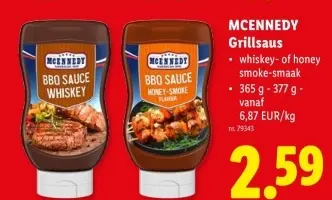 Promotie: Grillsaus