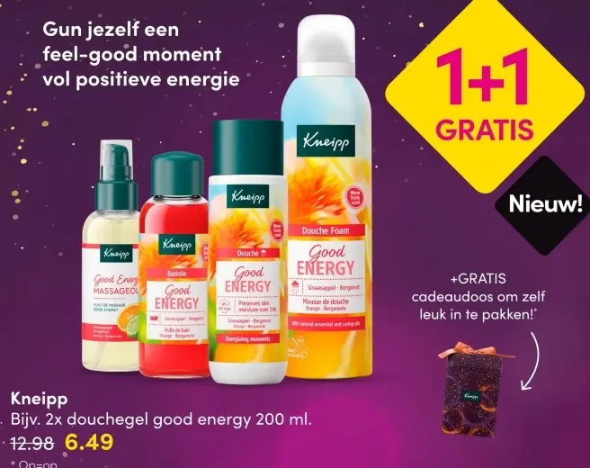 Aanbieding: Kneipp douchegel good energy