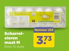Scharreleieren maat M