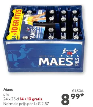 Aanbieding: Maes pils