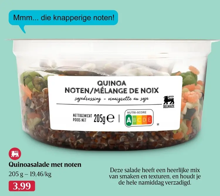Promotie: Quinoasalade met noten
