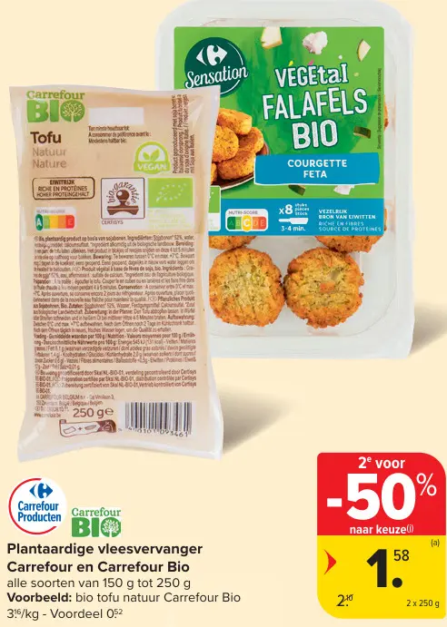 Promotie: Plantaardige vleesvervanger