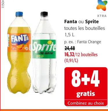 Offre: Fanta ou Sprite