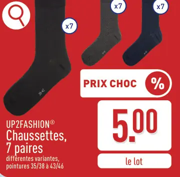 Offre: Chaussettes