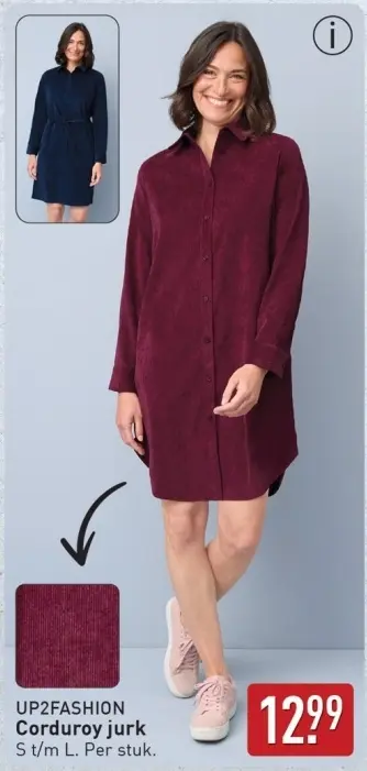 Aanbieding: Corduroy jurk