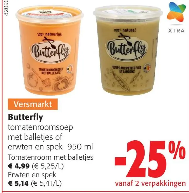 Aanbieding: Butterfly soepen
