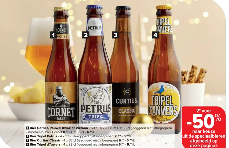 Promotie: Bier Cornet, Pauwel Kwak of Victoria