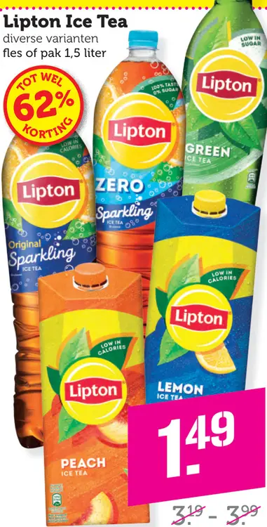 Aanbieding: Lipton Ice Tea