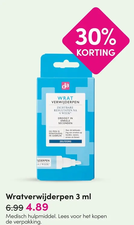 Aanbieding: Wratverwijderpen
