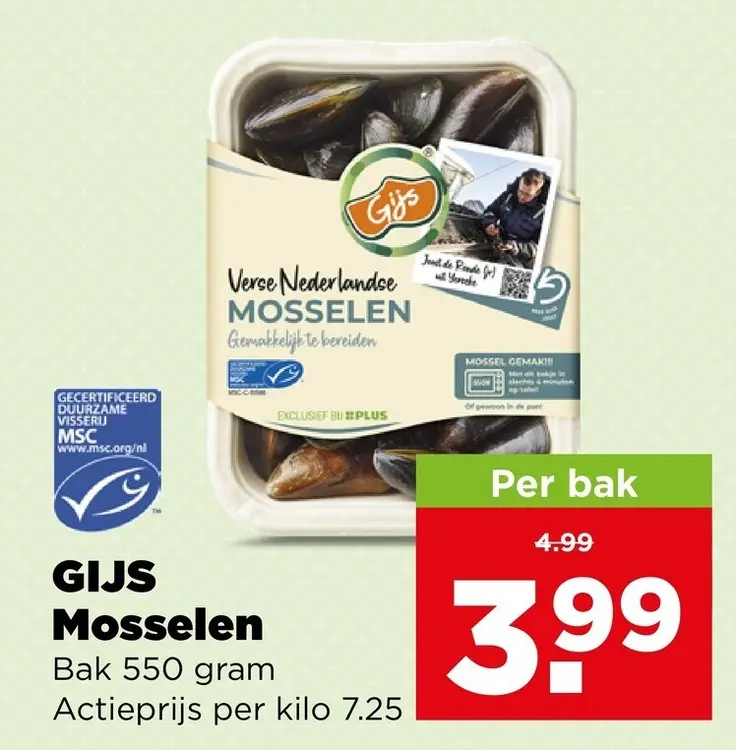 Aanbieding: Mosselen