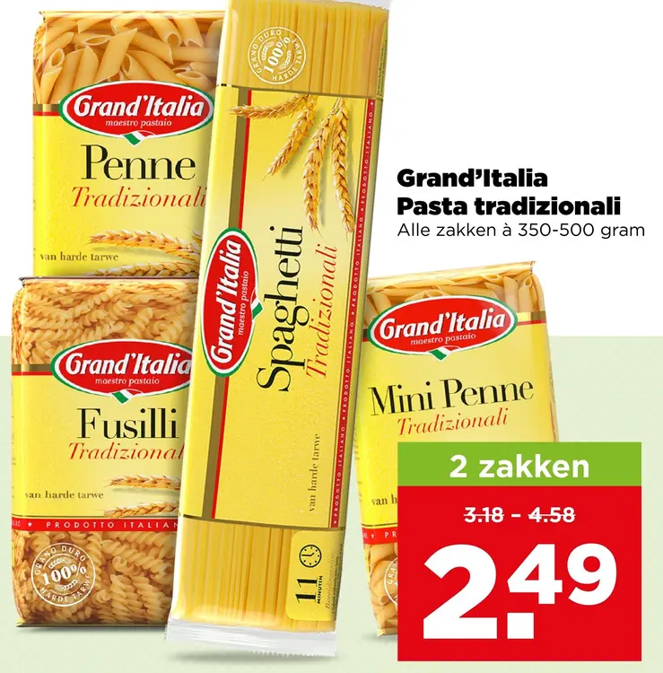 Aanbieding: Pasta tradizionali