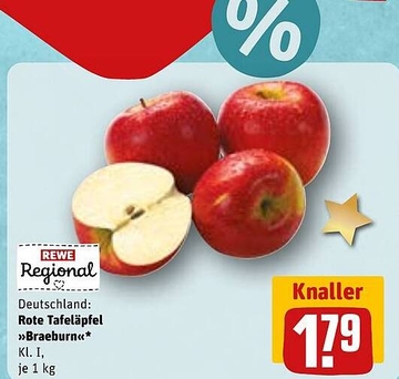 Aanbieding: Rote Tafeläpfel "Braeburn"