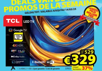 Aanbieding: TCL LED TV
