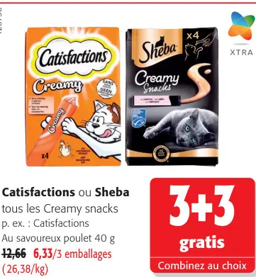 Offre: Catisfactions Au savoureux poulet