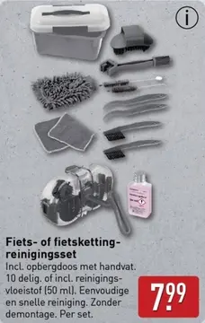 Aanbieding: Fiets- of fietskettingreinigingsset
