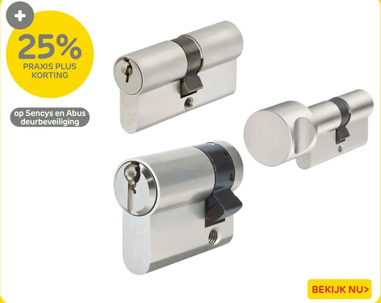 Aanbieding: Sencys en Abus deurbelveiliging