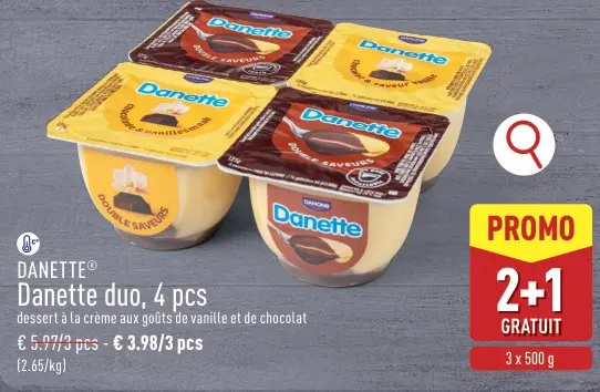 Offre: Danette duo