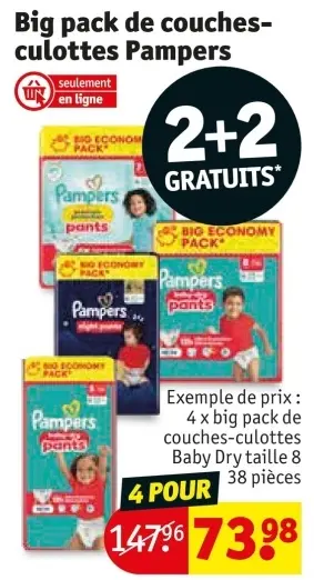 Offre: Big pack de couches-culottes