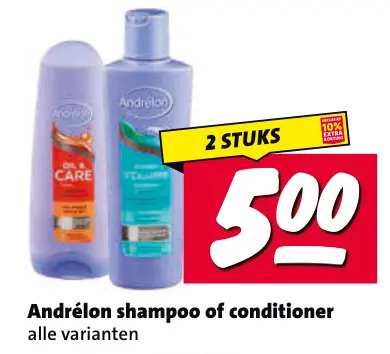 Aanbieding: Andrelon Shampoo/Conditioner
