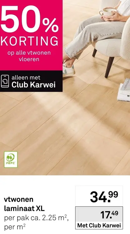 Aanbieding: Alle vtwonen vloeren