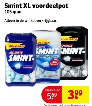 Aanbieding: Smint XL voordeelpot