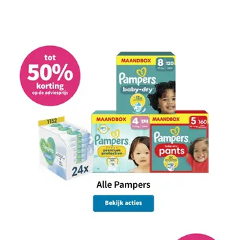 Aanbieding: Alle Pampers