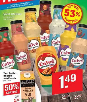 Aanbieding: Tafelsaus