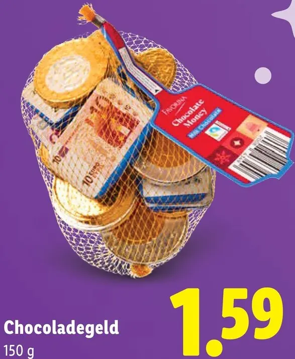 Aanbieding: Chocoladegeld