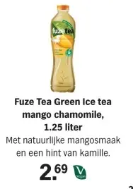 Aanbieding: Fuze Tea Green Ice tea mango chamomile