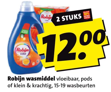Aanbieding: Robijn wasmiddel