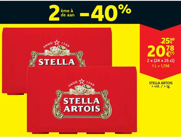 Offre: Stella Artois