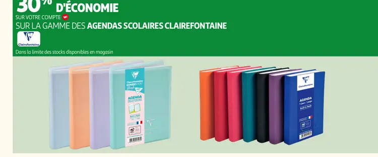 Offre: Agendas scolaires