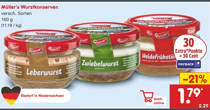 Aanbieding: Wurstkonserven