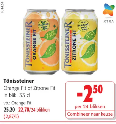 Promotie: Orange Fit of Zitrone Fit