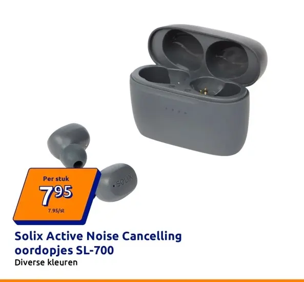 Aanbieding: Active Noise Cancelling oordopjes SL-700