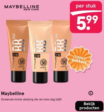 Aanbieding: Maybelline