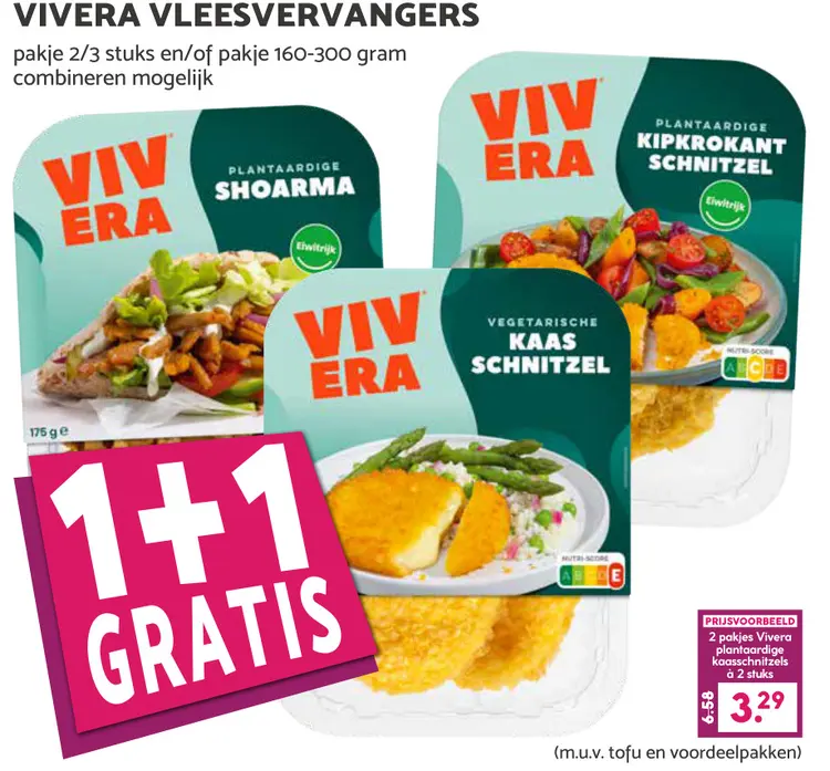 Aanbieding: Vivera Vleesvervangers