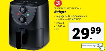 Offre: Airfryer