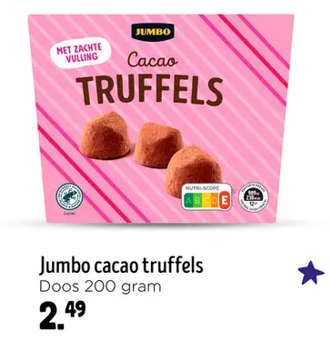 Aanbieding: Cacao truffels