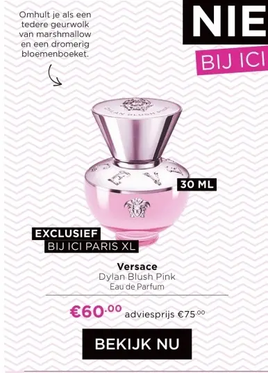 Aanbieding: Dylan Blush Pink Eau de Parfum