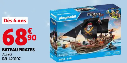 Offre: Bateau pirates 71530