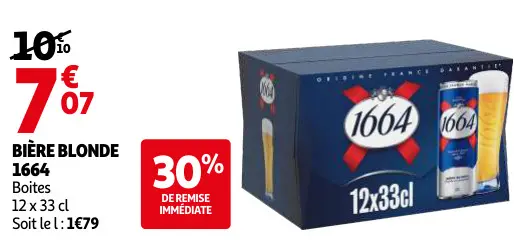 Promotie: Bière blonde
